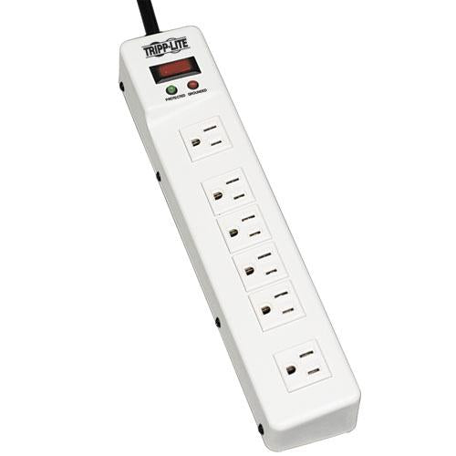 TLM626 Tripp Lite Protect It 6-outlets Surge Suppressor Receptacles: 6 x NEMA 5-15R 1340J
