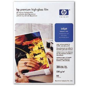 Q1981A HP Premium High-gloss Film A4 210mm x 297mm 230g/m High Gloss 20 Sheet White (Refurbished)