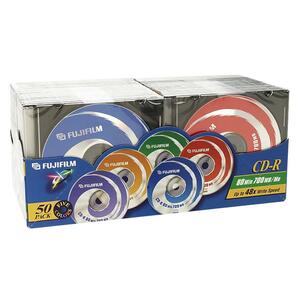 25304150 Fujifilm 700MB 48x CD-R Optical Media