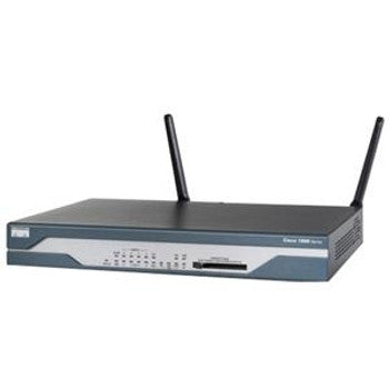 Cisco - CISCO1811WAGAK9-RF - 1811 Integrated Services Router 8x LAN 2x USB 1 x Serial 1 x Auxiliary Management 1 x Console Management ""