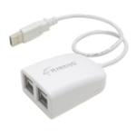 UH204 Hawking 4-Port USB 2.0 Hub 4 x 4-pin Type A USB 2.0 USB Downstream, 1 x 4-pin Type A USB 2.0 USB Upstream External