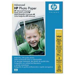 Q8693A HP Advanced Glossy Photo Paper 250g/m2 10x15cm Plus Tab (60 Sheets) (Refurbished)