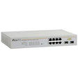 Allied Telesis - AT-GS950/8-50 - 8-Ports 10/100/1000TX WebSmart switch with 2 SFP bays
