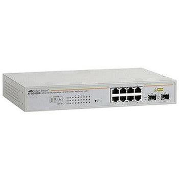 Allied Telesis - AT-GS950/8-50 - 8-Ports 10/100/1000TX WebSmart switch with 2 SFP bays