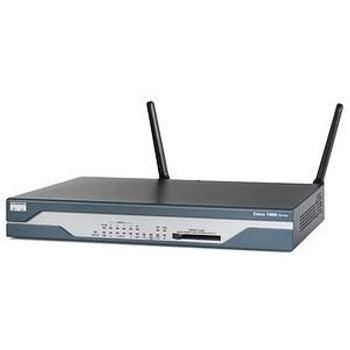 Cisco - CISCO1803/K9-RF - 1803 G.SHDSL Router 1 x WAN 8 x 10/100Base-TX LAN 1 x 10/100Base-TX WAN 1 x ISDN BRI (S/T) WAN