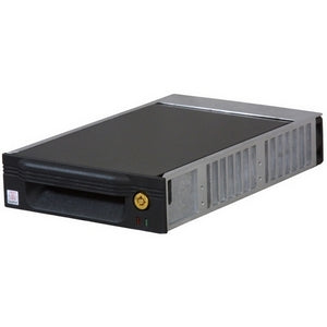 8400-5000-0500 CRU-DataPort DataPort 5 Complete Assembly SATA 3Gb/s V-0 Plastic Carrier & Cast Aluminum Frame RoHS Black