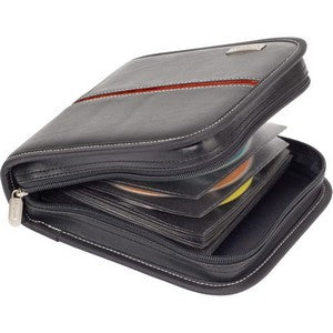 TDP00103US Fellowes Matrix 40 Cap Cd/dvd Binder Koskin Blk Red Str