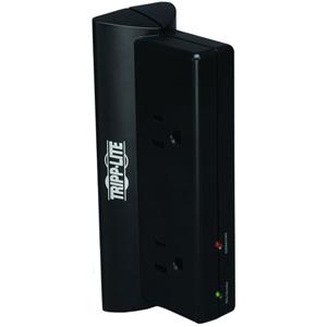 TLP4BK Tripp Lite Protect It 4 Outlet Surge Suppressor Receptacles: 4 x NEMA 5-15R 670J