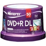 32025732 Imation Memorex 8.5GB 8x DVD+R Double Layer Optical Media
