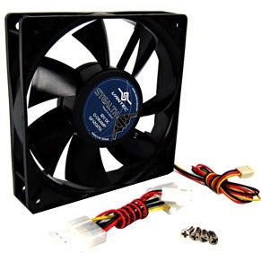 SF12025L Vantec Stealth Case Fan 1 x 120 mm 1500 rpm Dual Ball Bearing