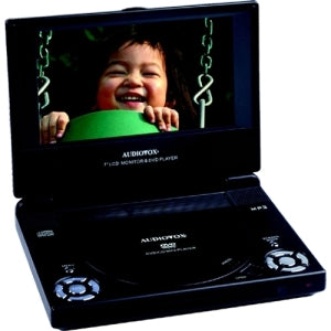 D1788 Audiovox Portable DVD Player 7" DVD-R, CD-RW DVD Video, CD-DA, Picture CD, MP3 Playback