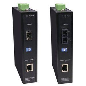 SISTG1013-111-LR Transition 10/100/1000Base-T (RJ-45) to 1000Base-SX 850 NM Multi-Mode (SC) for Stand-Alone Media Converter