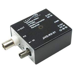 J/VD-RX-01-LA Transition BNC 75 OHM Multi-Mode ST 1 Kilometer/0.6 Miles for Analog CCTV Video Just Convert-IT Stand Alone Media Converter