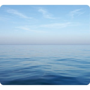 5903901 Fellowes Recycled Mouse Pad Blue Ocean TAA Compliant 8.0" x 9.0" x 0.1" Blue