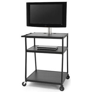 FPBBUL32-P4BK Bretford Manufacturing Wide Body Fp Cart For Mon To 65lb No Electric (Refurbished)