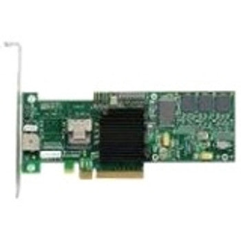 LSI - LSI00181LSIS8704EM2SGL - SAS 4 Internal Ports RAID 0/1/5/6 64-bit 128MB PCIe MD2 Low Profile Rohs