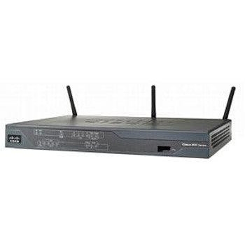 Cisco - CISCO881GW-GN-E-K9 - 881G Ethernet Security Router with 3G 1 x ADSL WAN 4 x 10/100Base-TX LAN IEEE 802.11n (draft) 54Mbps