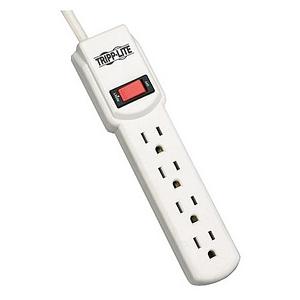 TLP404 Tripp Lite ProtectIT 4 Outlets 120V Surge Suppressor Receptacles: 4 x NEMA 5-15R 450J