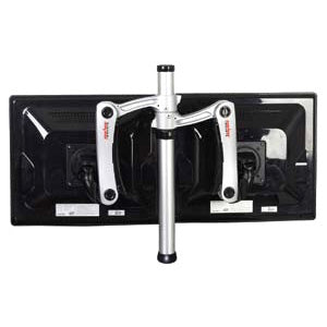 LCT-A1B4H Peerless Universal Dual Arm Desktop Mount 17.5 lb Silver (Refurbished)