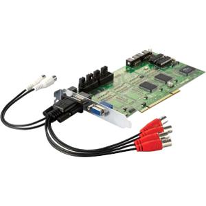 FCS-8005 LevelOne 4-Port Analog Camera Capture Card PAL, NTSC