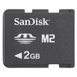 SanDisk - SDMSM2G-002G-A11 - 2GB Memory Stick Micro (M2) Card 2GB