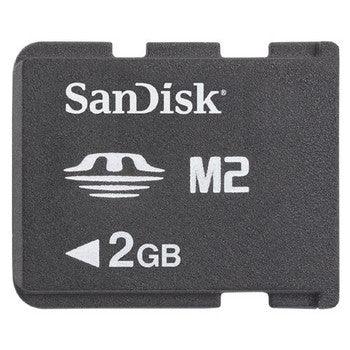 SanDisk - SDMSM2G-002G-A11 - 2GB Memory Stick Micro (M2) Card 2GB