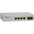 Allied Telesis - AT-FS705EFC/SC-60 - 5-Port 10/100Mbps Unmanaged Switch with 1 Fiber SC UL Port External PSU