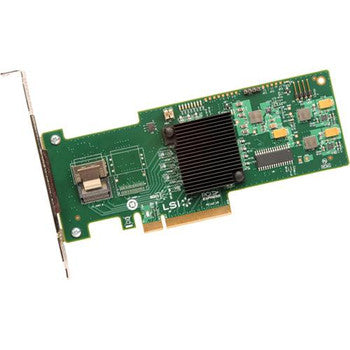 LSI - LSI0020392404IEM2KIT - MegaRAID SAS 9240-4i 4-Port SAS 6Gbps / SATA 6Gbps PCI Express 2.0 x8 Low Profile RAID 0/1/5/10/50/JBOD Controller Card Kit