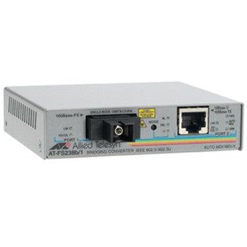 Allied Telesis - AT-FS238B/1-60 - 10/100M Rack Mountable Media Converter External