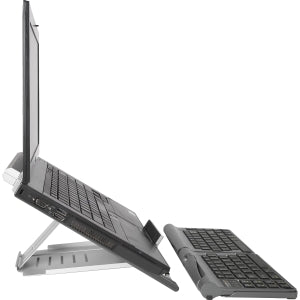 GTLS-0099 Goldtouch Go (gtp-0055)and Grpahite Notebook Stand (gtls-0055) Bundle