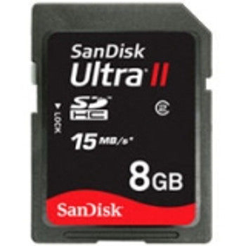 SanDisk - SDSDRH-008G-C11 - 8GB Ultra II SDHC Memory Card