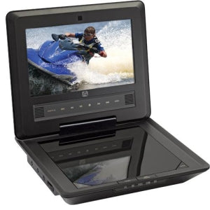 D7104 Audiovox Portable DVD Player 7" Display DVD-R, CD-R DVD Video CD-DA (Refurbished)
