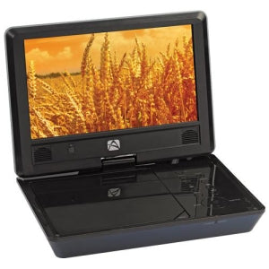 D9104 Audiovox Portable DVD Player 9" Display DVD-R, CD-R DVD Video CD-DA (Refurbished)
