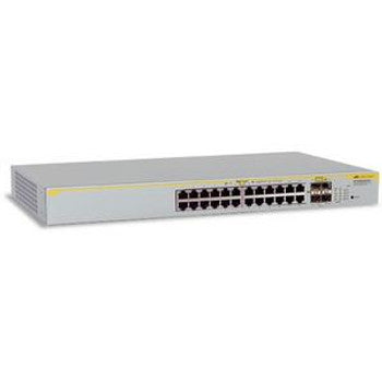 Allied Telesis - AT-8000GS/24-50 - Ethernet Switch 4 Slot 20 10/ 100/ 1000Base-T 4 10/ 100/ 1000Base-T 4 x SFP (mini-GBIC)