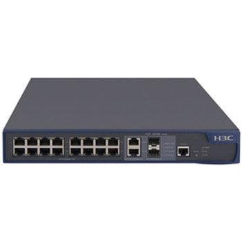 HP - JD312AABA - A3100-16-poe Ei 16-Ports 10BASE-T/100BASE-TX RJ-45 PoE Manageable Layer4 Desktop Rack-mountable Stackable Ethernet Switch with 2x Expansi