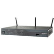 Cisco - CISCO867W-GN-E-K9 - 867W Wireless Integrated Services Router 54 Mbps 4 x 10/100Base-TX LAN 1 x ADSL WAN IEEE 802.11n (draft)