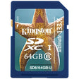 Kingston - SD6/64GB-U - Ultimate 64GB Class 6 SDXC Flash Memory Card