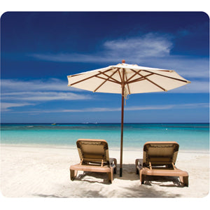 5909501-A1 Fellowes RecycLED Opt Mousepad Beach Fel5909501