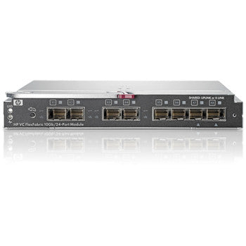 HP - 571956-B21#0D1 - Virtual Connect FlexFabric 24-Ports SFP+ 10 Gigabit Ethernet 10Gbps Switch for c-Class BladeSystem