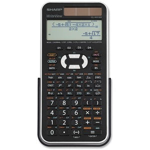 ELW516XBSL Sharp 12-digit 4-line 535-function Accs Scientific Calculator Writevie (Refurbished)