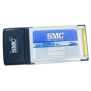 SMCWCB-N SMC EZ Connect CardBus Wi-Fi Adapter 300 Mbps (Refurbished)