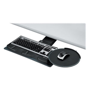 8029801 Fellowes Professional Sit/Stand Keyboard Tray 14" x 29" x 21" Black