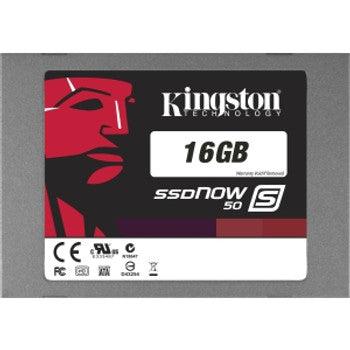 Kingston - SS050S2/16G - SSDNow S50 Series 16GB MLC SATA 3Gbps 2.5-inch Internal Solid State Drive (SSD)