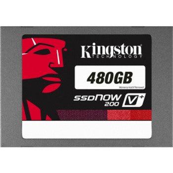 Kingston - SVP200S3/480G - SSDNow V+200 Series 480GB MLC SATA 6Gbps 2.5-inch Internal Solid State Drive (SSD)