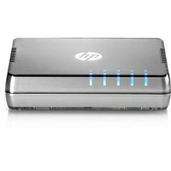 HP - J9792AABA - 1405-5g 5-Ports 10/100/1000BASE-T RJ-45 Unmanaged Desktop Switch