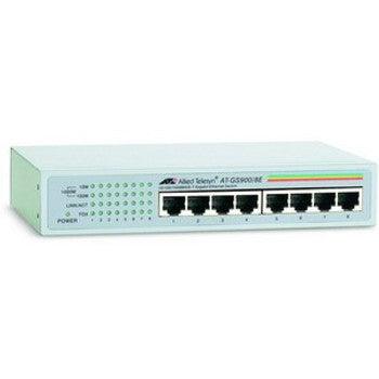 Allied Telesis - AT-GS900/8E-50 - 8-Ports 10/ 100/ 1000Base-TX unmanged Switch with external power supply
