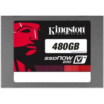 Kingston - SVP200S37A/480G - SSDNow V+200 Series 480GB MLC SATA 6Gbps 2.5-inch Internal Solid State Drive (SSD)