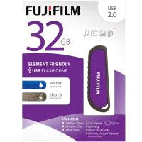 600012320 Fujifilm 32GB USB 2.0 Flash Drive 32GB Shock Resistant, Water Resistant, Dust Resistant
