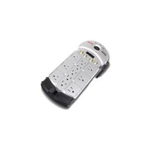PR11T3V2 APC Premium Audio/Video Surge Protector 11 Outlets 120V Receptacles: 11 x NEMA 5-15R 1700J (Refurbished)