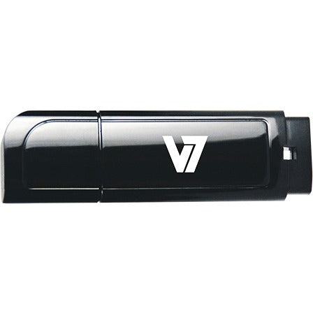 VU216GCR-BLK-3N V7 16GB USB 2.0 Flash Drive 16GB Black Impact Resistant